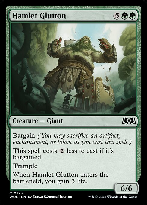 Hamlet Glutton - Wilds of Eldraine () #173