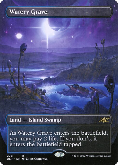 Watery Grave - Unfinity (UNF) #278 [Foil] [Foil]