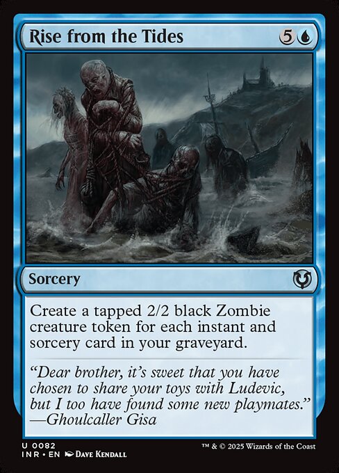 Rise from the Tides - Innistrad Remastered (inr) #82 [Foil] [Foil]