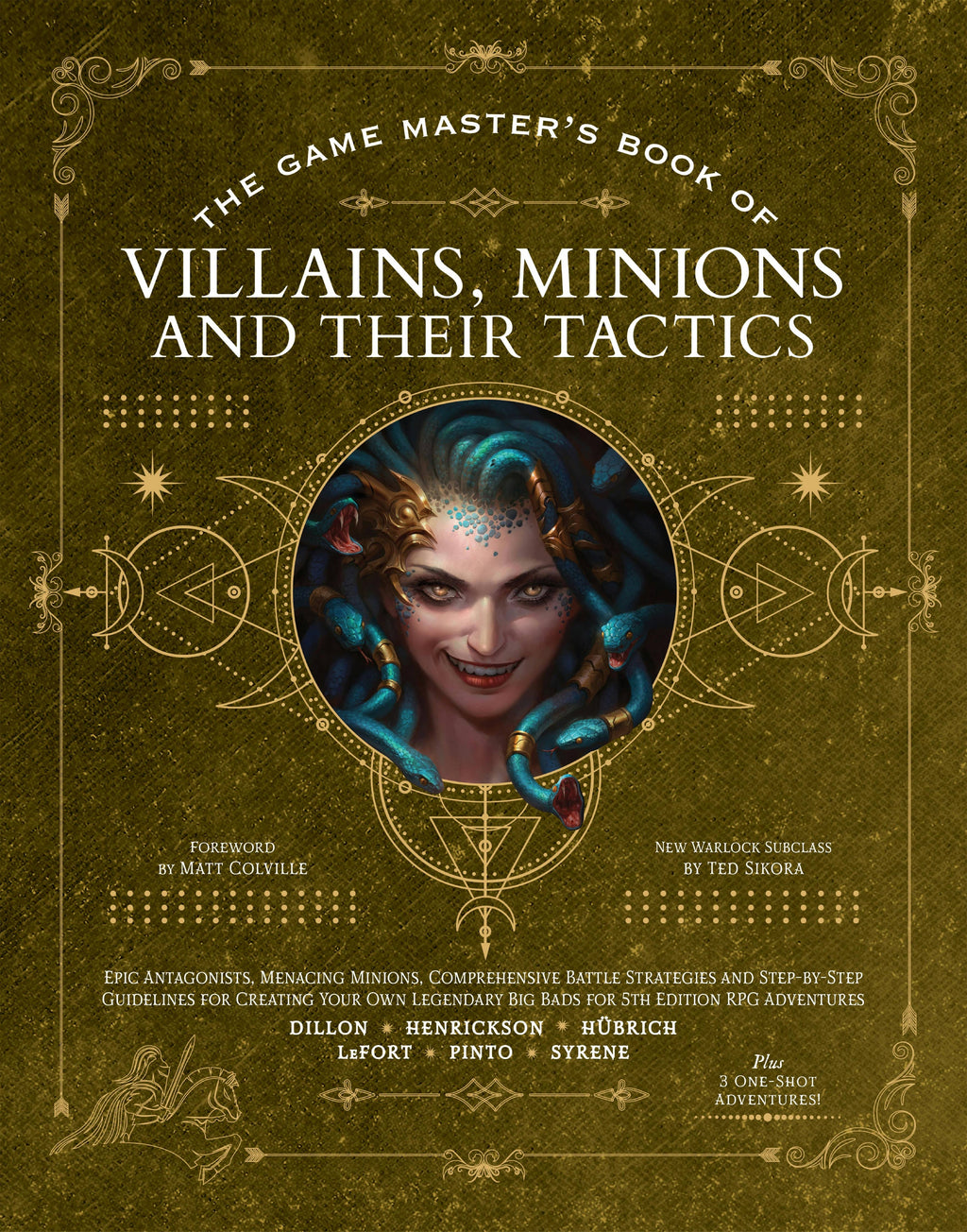Macmillan Publishers - Game Master's Book Of Villains & Tactics For 5th Edition Rpg