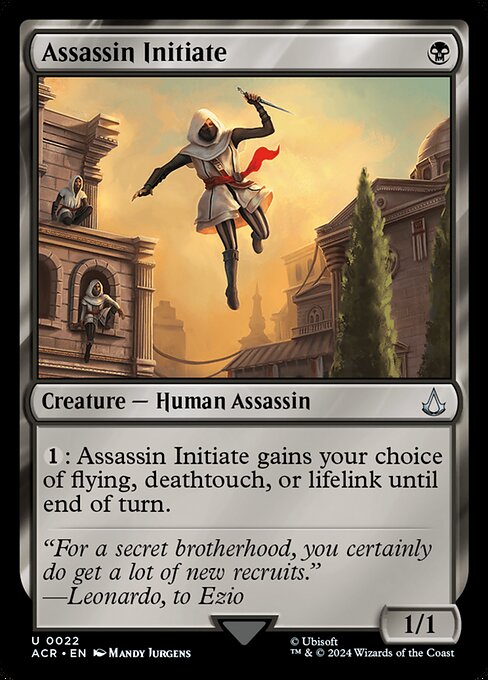 Assassin Initiate - Assassin's Creed () #22 [Foil] [Foil]