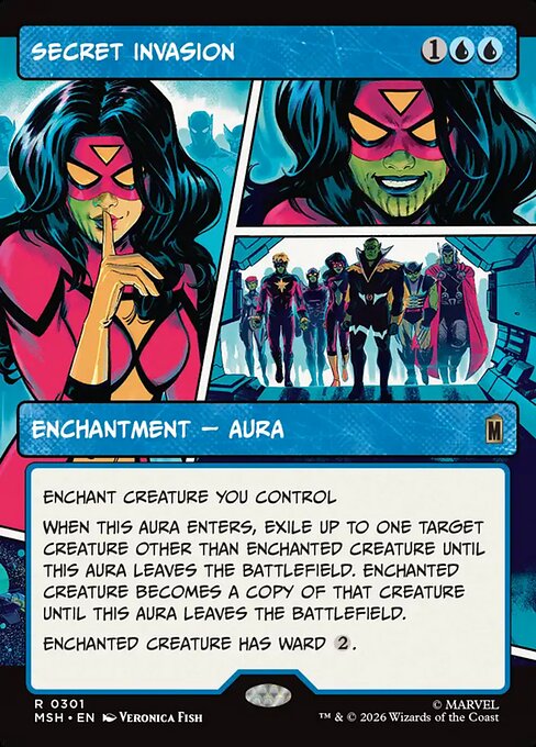 Secret Invasion - Marvel Super Heroes () #301 [Foil] [Foil]