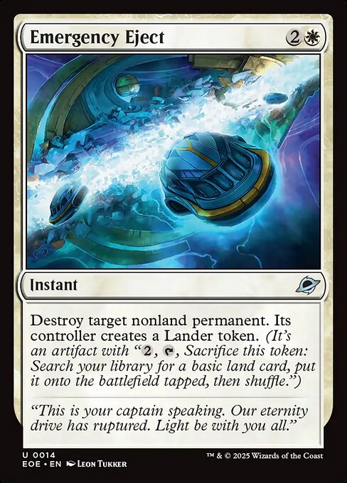 Emergency Eject - Edge of Eternities (eoe) #14