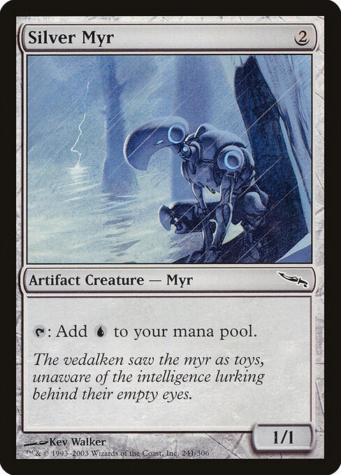 Silver Myr - Mirrodin (mrd) #241