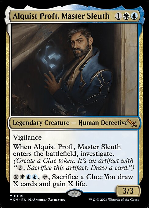 Alquist Proft, Master Sleuth - Murders at Karlov Manor (MKM) #185