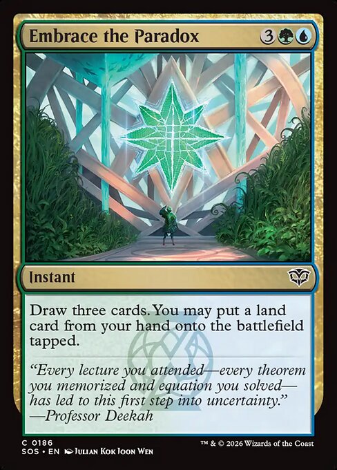 Embrace the Paradox - Secrets of Strixhaven () #186