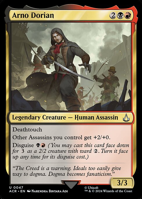 Arno Dorian - Assassin's Creed () #47 [Foil] [Foil]