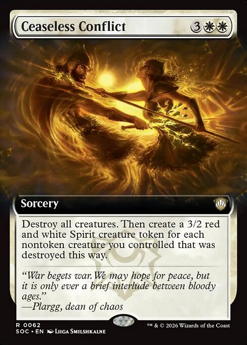 Ceaseless Conflict - Secrets of Strixhaven Commander () #62