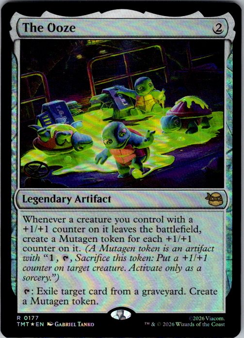 The Ooze [Foil] - Teenage Mutant Ninja Turtles (TMT) #177 [Foil]