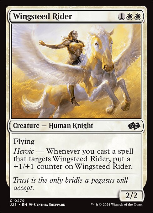 Wingsteed Rider - Foundations Jumpstart (J25) #279
