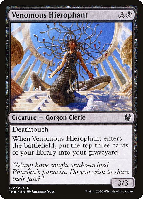 Venomous Hierophant - Theros Beyond Death () #122