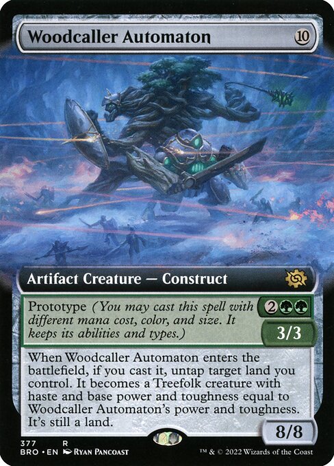 Woodcaller Automaton - The Brothers' War () #377