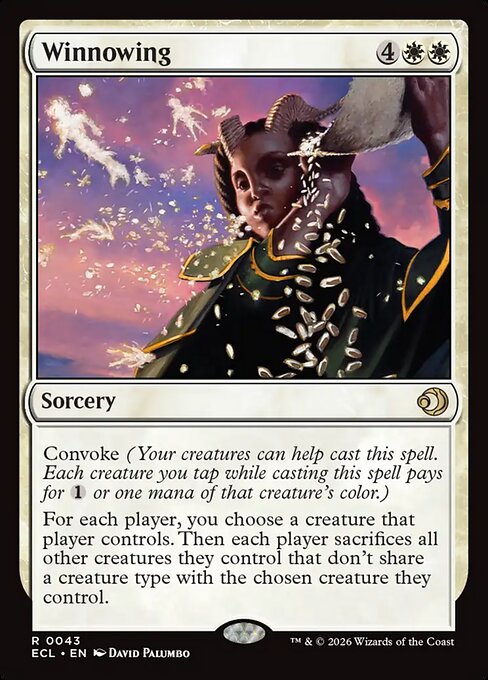 Winnowing - Lorwyn Eclipsed (ecl) #43