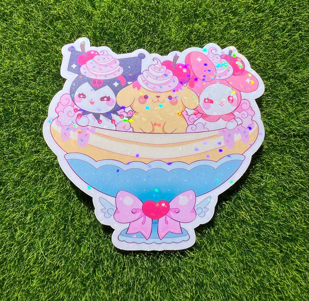 Mothers Of Orion - San Banana Split Sticker