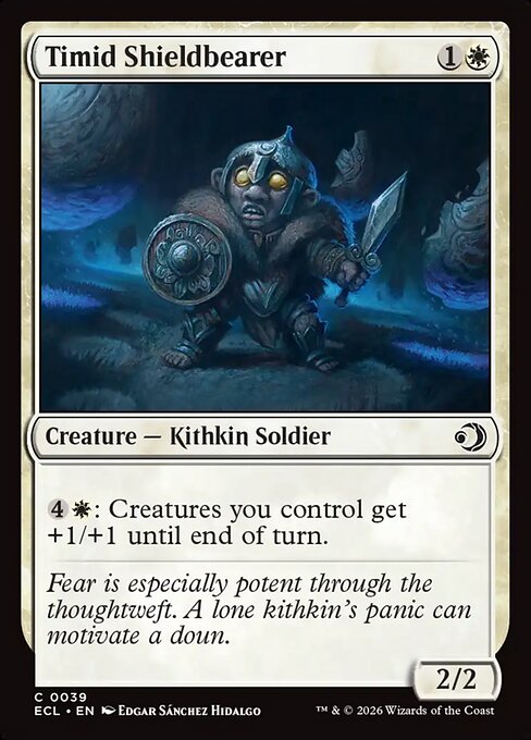 Timid Shieldbearer - Lorwyn Eclipsed (ecl) #39