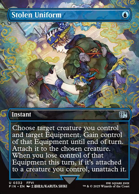 Stolen Uniform - Final Fantasy (FIN) #332 [Foil] [Foil]