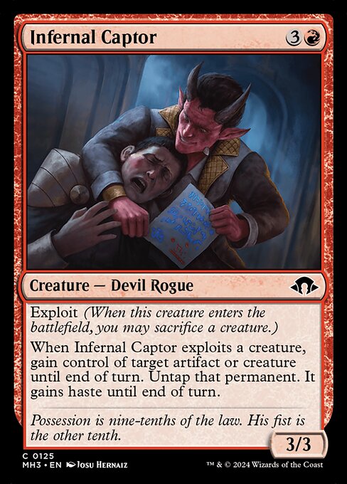 Infernal Captor - Modern Horizons 3 (mh3) #125