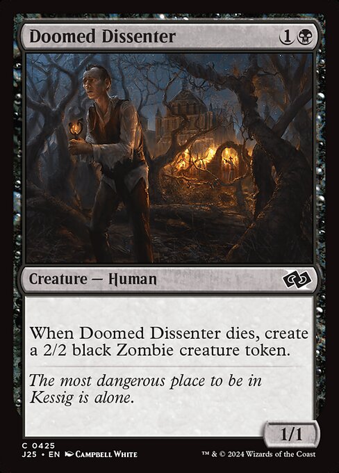 Doomed Dissenter - Foundations Jumpstart () #425