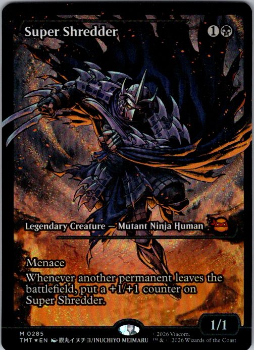 Super Shredder [Foil] - Teenage Mutant Ninja Turtles (TMT) #285 [Foil]