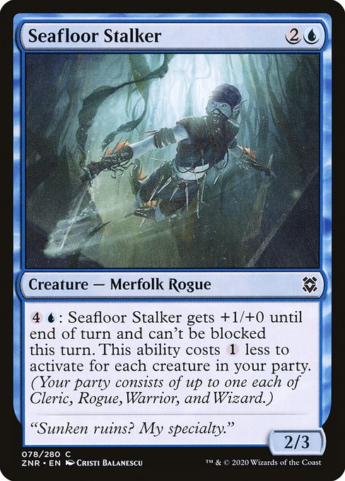 Seafloor Stalker - Zendikar Rising () #78