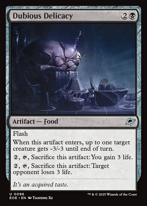 Dubious Delicacy - Edge of Eternities () #96