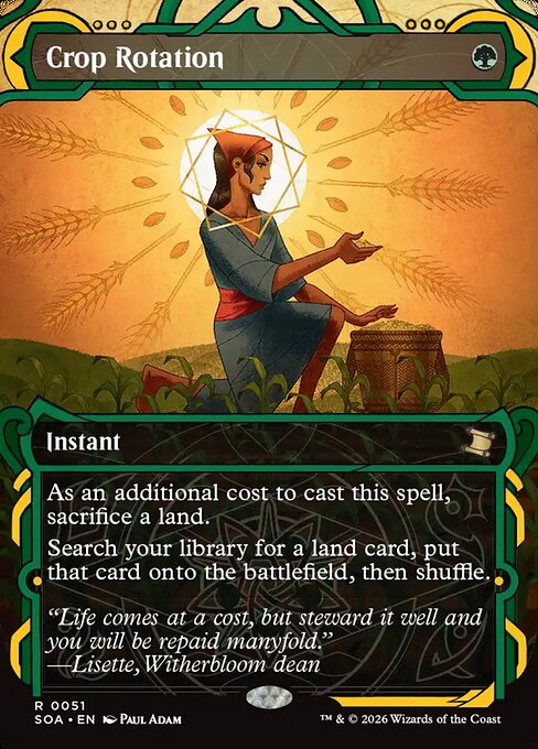 Crop Rotation - Secrets of Strixhaven Mystical Archive () #51