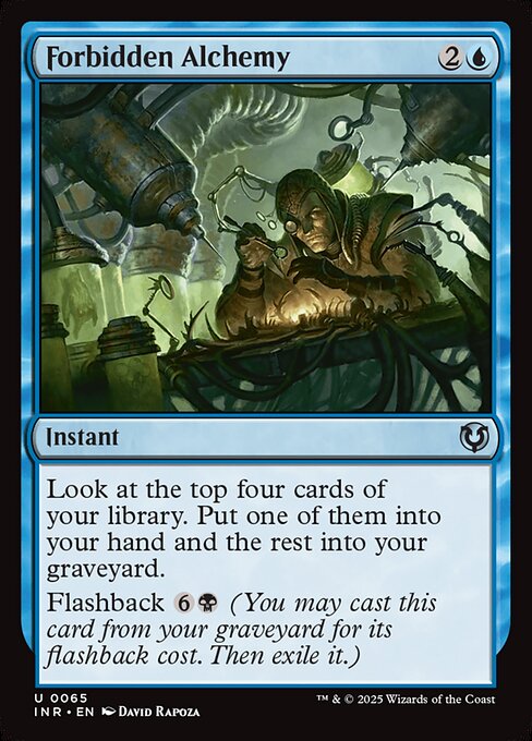 Forbidden Alchemy - Innistrad Remastered (inr) #65 [Foil] [Foil]