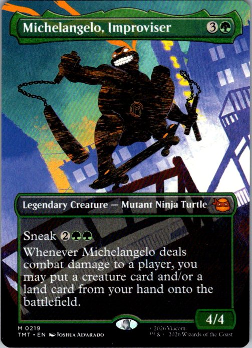 Michelangelo, Improviser - Teenage Mutant Ninja Turtles (TMT) #219