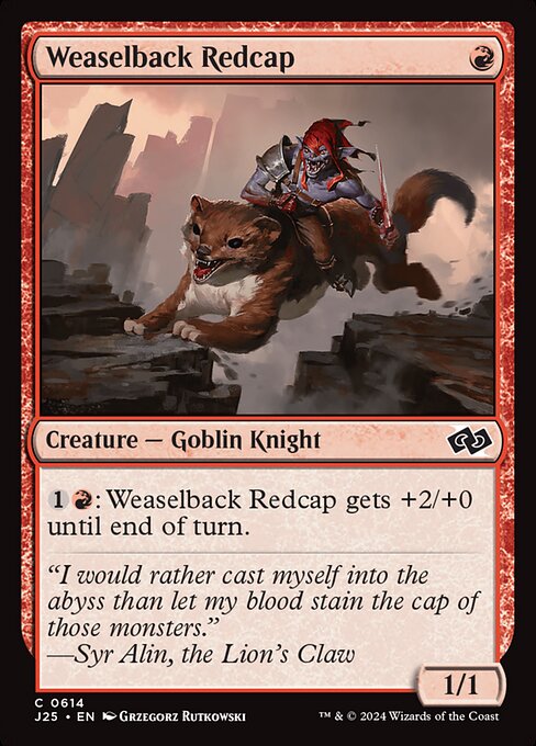 Weaselback Redcap - Foundations Jumpstart () #614