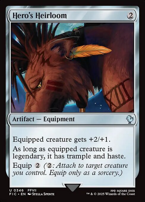 Hero's Heirloom - Final Fantasy Commander () #346