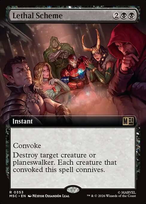 Lethal Scheme - Marvel Super Heroes Commander () #353