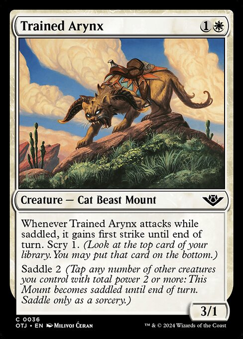 Trained Arynx - Outlaws of Thunder Junction () #36