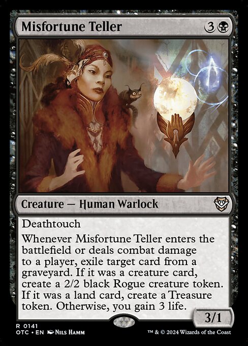 Misfortune Teller - Outlaws of Thunder Junction Commander () #141