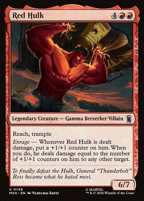 Red Hulk - Marvel Super Heroes () #149