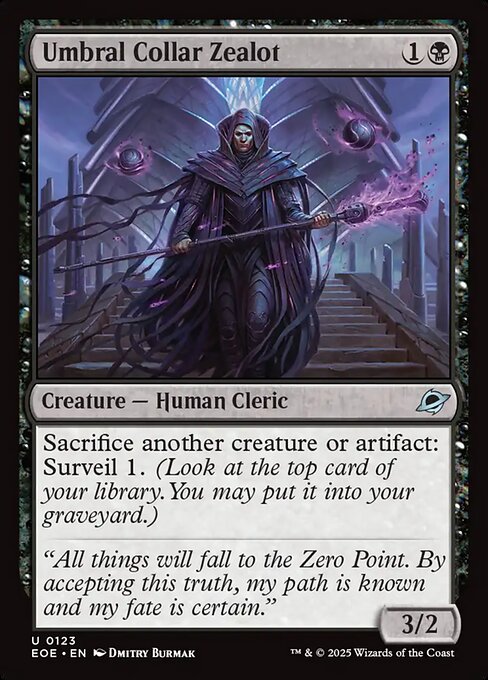 Umbral Collar Zealot - Edge of Eternities (EOE) #123