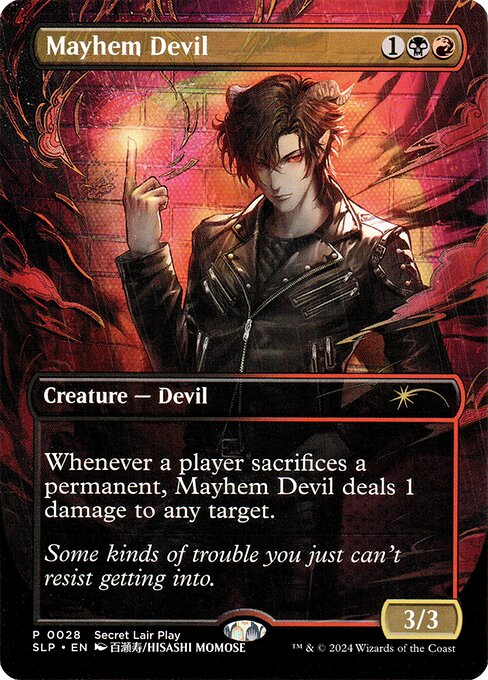Mayhem Devil - Secret Lair Promo (slp) #28