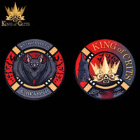 DNDDICEWHOLESALE.COM - Blood Bats & Beyond - 11 Dice Set