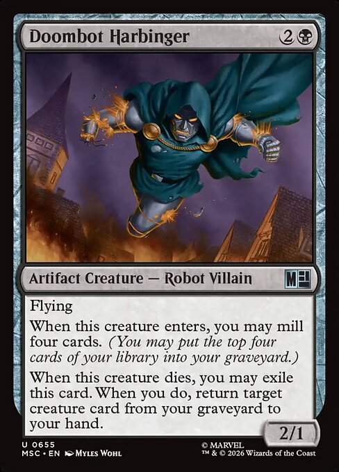 Doombot Harbinger - Marvel Super Heroes Commander () #655