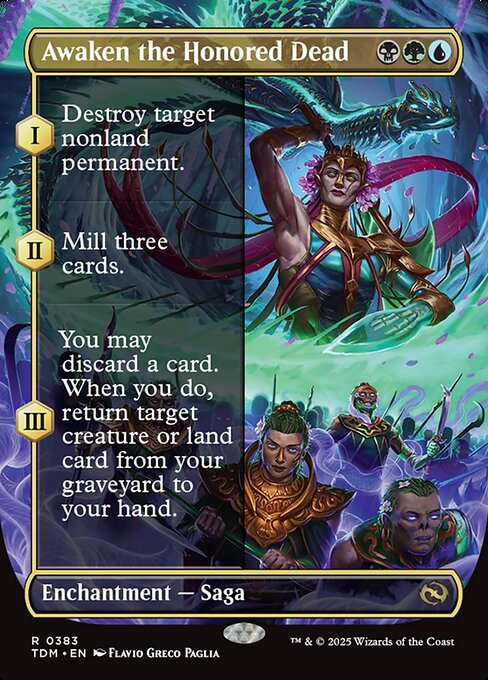 Awaken the Honored Dead - Tarkir: Dragonstorm () #383
