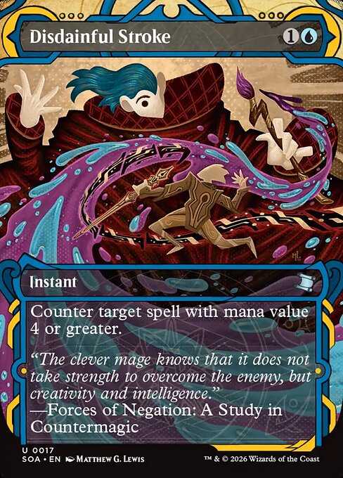 Disdainful Stroke - Secrets of Strixhaven Mystical Archive () #17