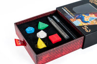 FanRoll by Metallic Dice Games - D&D 50th Anniversary Retro Vintage Holmes Replica Set