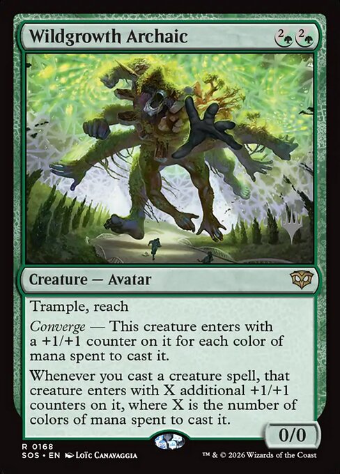Wildgrowth Archaic - Secrets of Strixhaven Promos () #168p