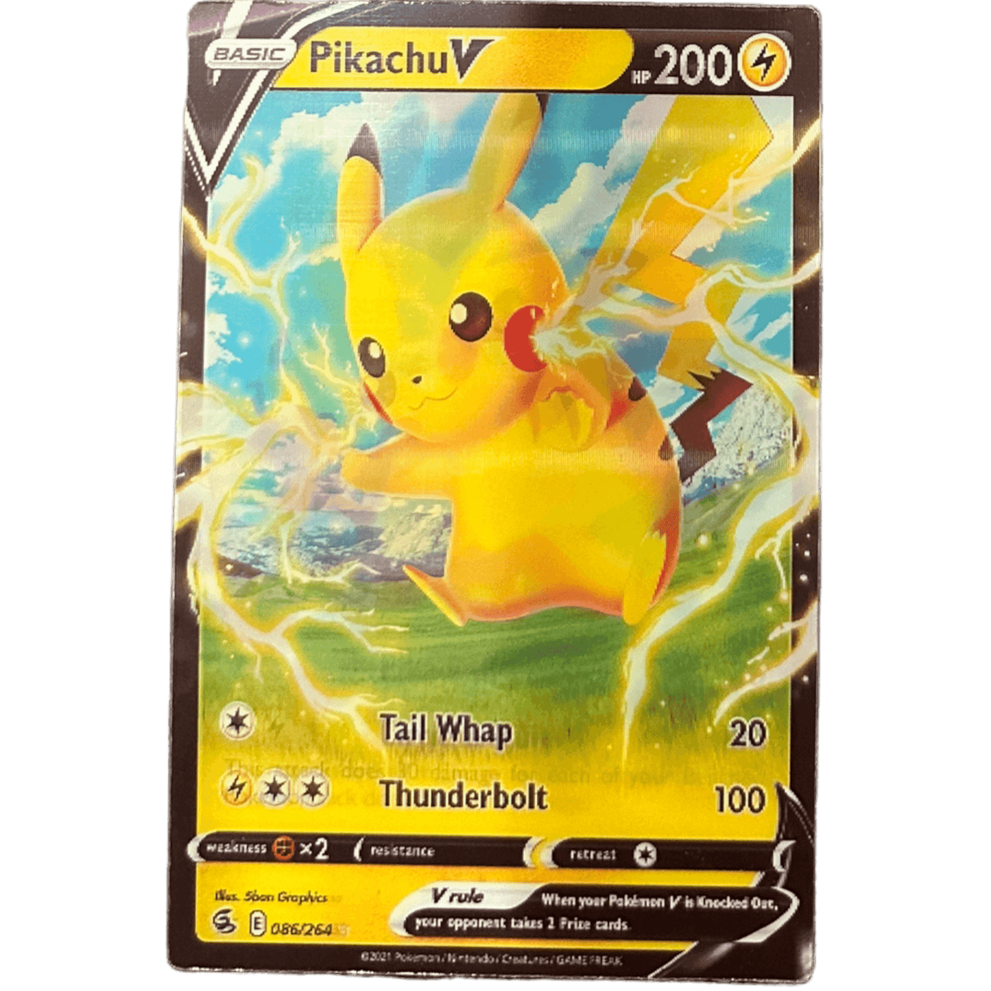 Pikachu Anime 3D Sticker