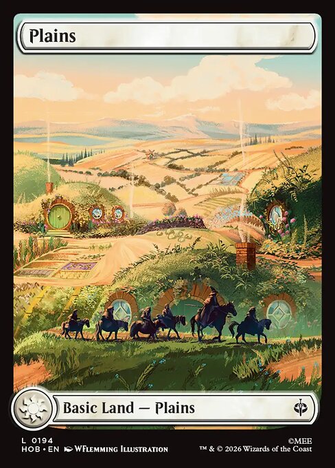 Plains - The Hobbit (hob) #194 [Foil] [Foil]