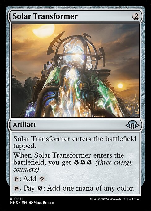 Solar Transformer - Modern Horizons 3 (MH3) #211 [Foil] [Foil]