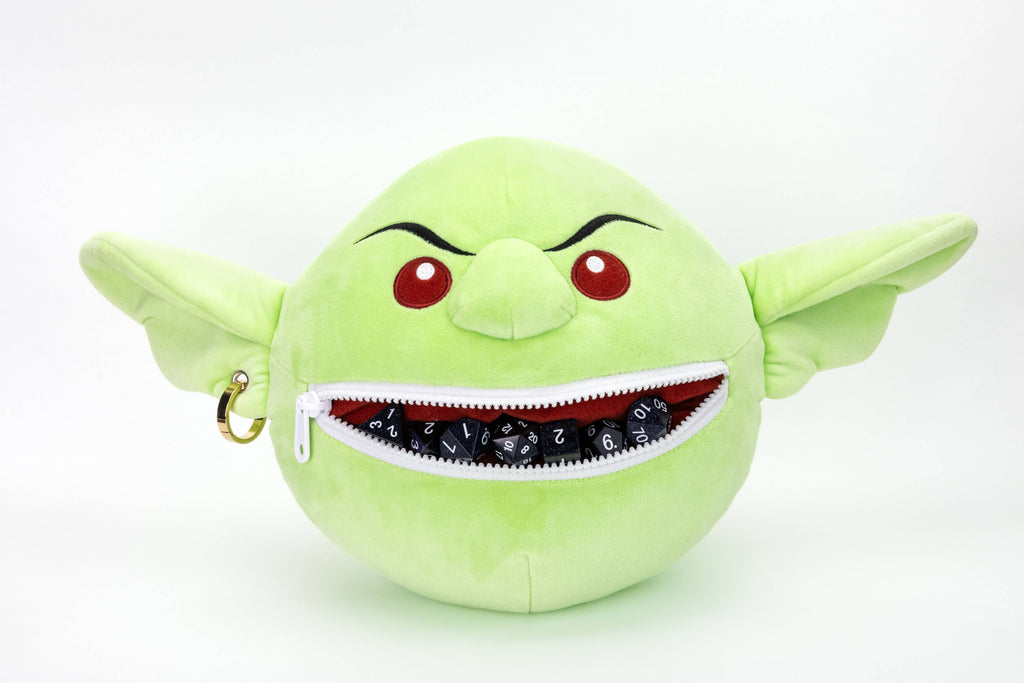 FanRoll by Metallic Dice Games - PLUSH Goblin Plush Dice Bag