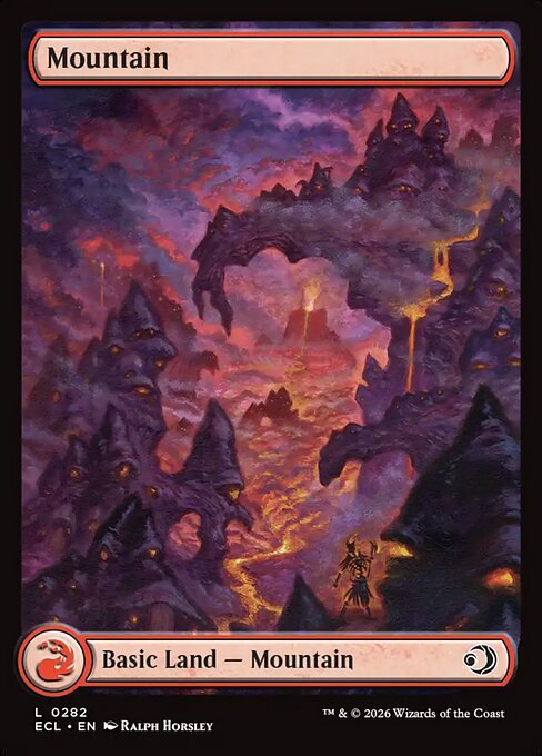 Mountain - Lorwyn Eclipsed (ecl) #282 [Foil] [Foil]