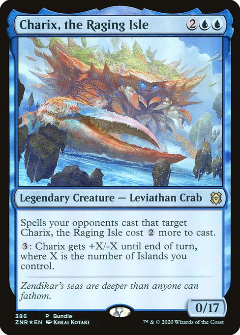 Charix, the Raging Isle - Zendikar Rising () #386 [Foil] [Foil]