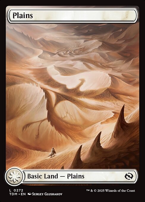 Plains - Tarkir: Dragonstorm () #272 [Foil] [Foil]