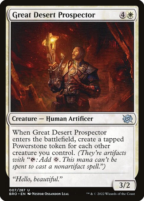 Great Desert Prospector - The Brothers' War () #7